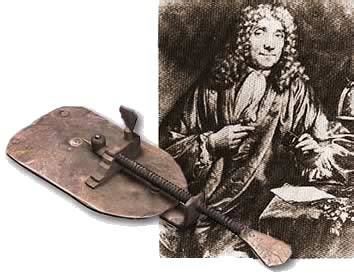 Immagine storica del microscopio di Leeuwenhoek o Hooke