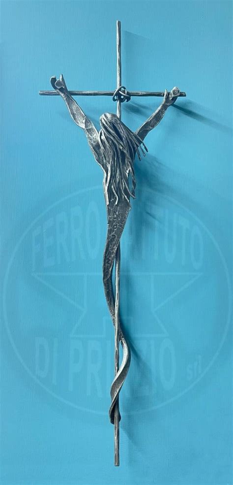 Crocifisso cristiano stilizzato