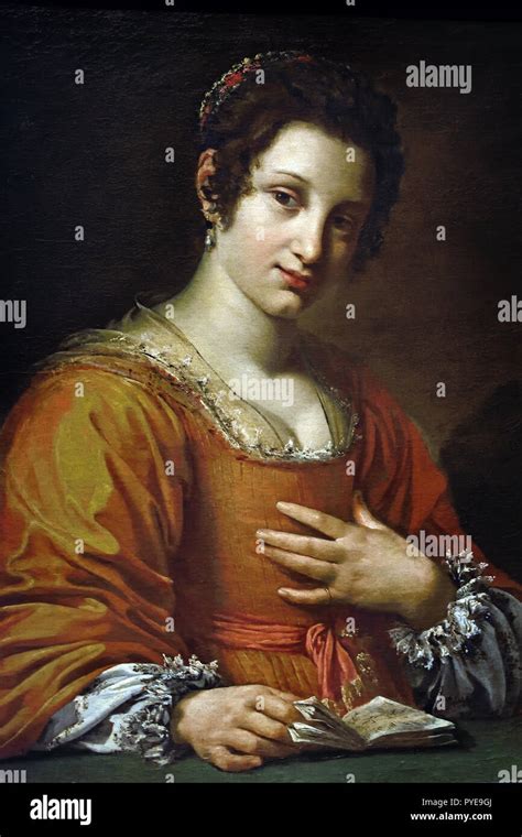 Ritratto di Simon Vouet, pittore francese del XVII secolo