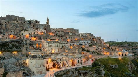 Panoramica dei Sassi di Matera, patrimonio UNESCO
