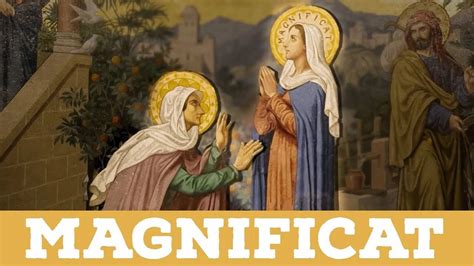 Illustrazione del Magnificat di Maria