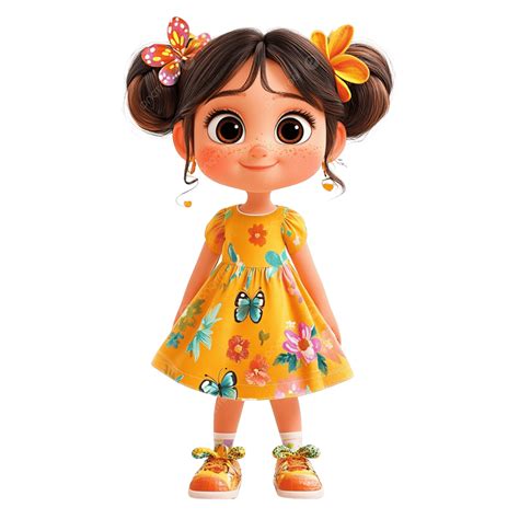 Foto di una bambina con fascia per capelli elegante
