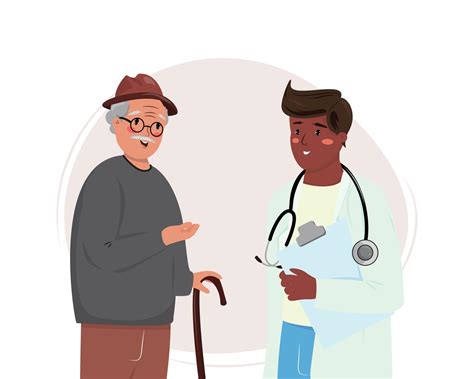 illustrazione di un prete anziano e un prete giovane che dialogano con un gruppo di ragazzi