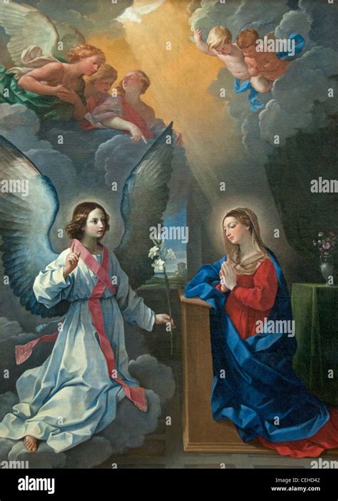 Rappresentazione artistica dell'Annunciazione di Gabriele a Maria