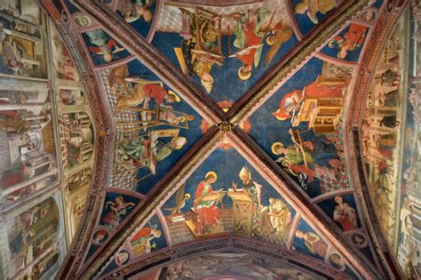 Volta affrescata del coro della Cattedrale