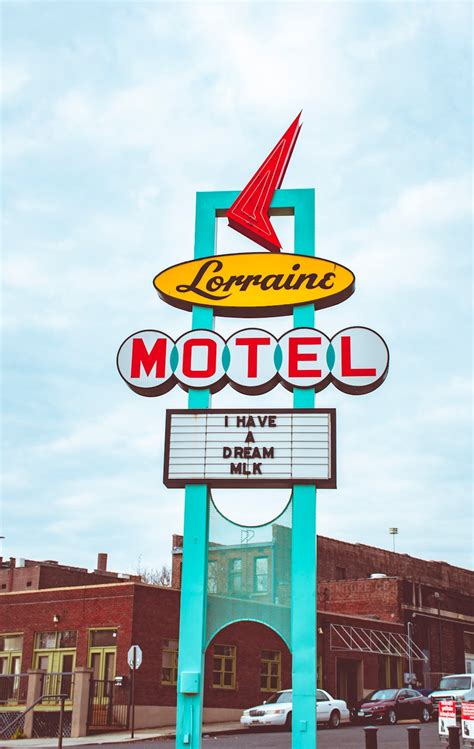 Foto del Lorraine Motel a Memphis dopo l'assassinio