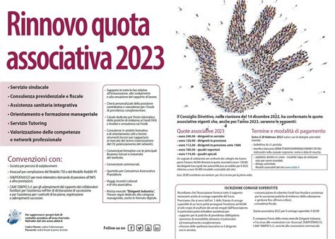 infografica che mostra cosa include la quota associativa: riviste e assicurazione