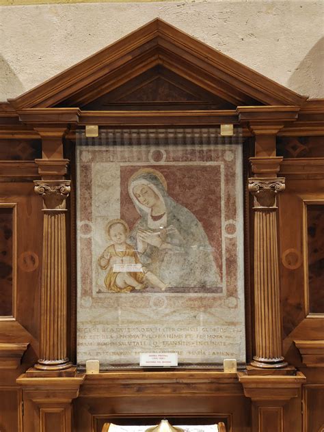 Foto dell'affresco della 