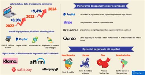 Infografica con i dettagli su prezzo, spedizione e metodi di pagamento