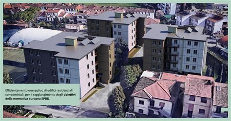Panoramica degli immobili residenziali e commerciali nella zona