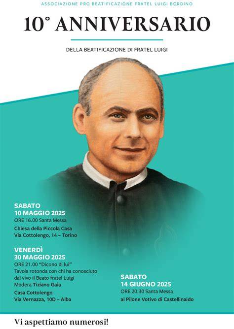 Manifestazione della beatificazione di Fratel Luigi
