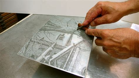Matrice calcografica in rame per incisione con soggetto sacro