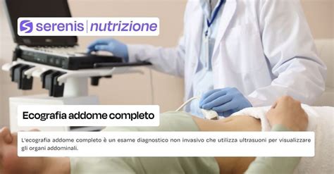 Infografica che illustra la preparazione all'ecografia addominale