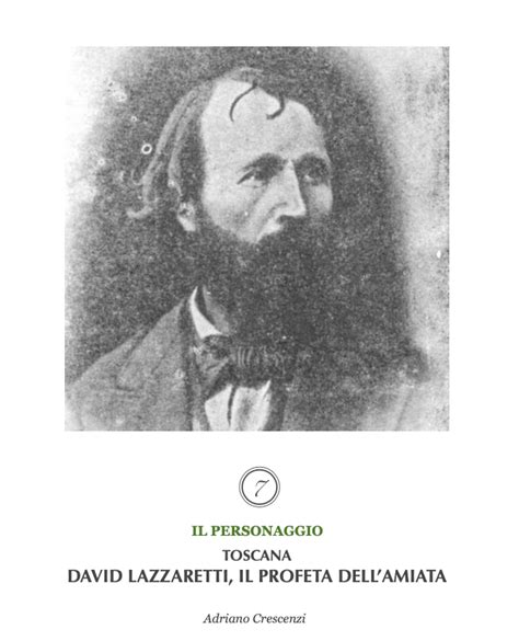 David Lazzaretti, il profeta dell'Amiata, in un ritratto d'epoca