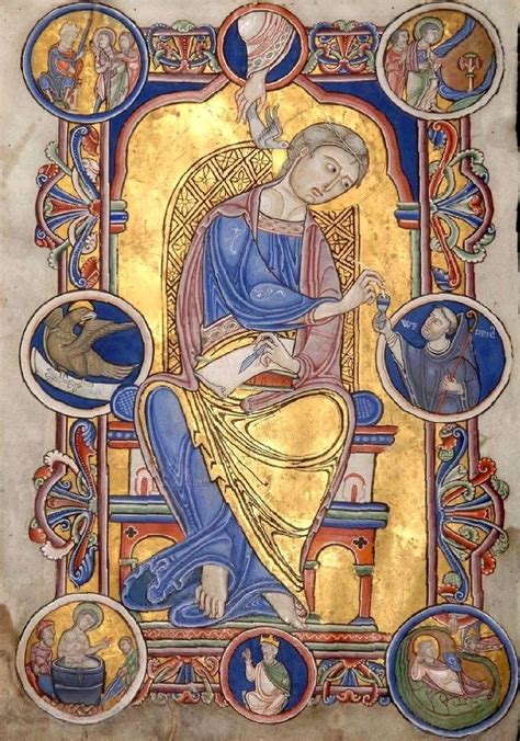 Miniatura medievale tratta da uno dei manoscritti di Ildegarda