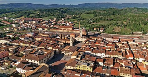 Mappa antica di San Giovanni Valdarno con indicazione di edifici religiosi