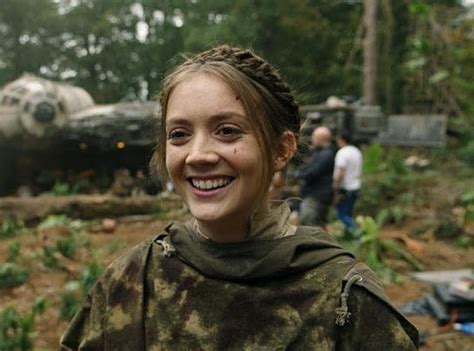 Billie Lourd come Tenente Connix in Star Wars