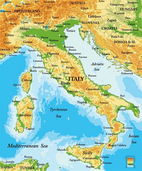 Mappa dell'Italia con la posizione dei reggimenti Bersaglieri attivi