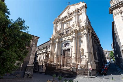Veduta esterna della Chiesa di San Benedetto a Cagliari