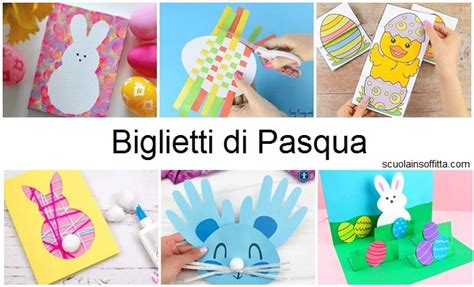 Illustrazione di bambini che creano biglietti di Pasqua