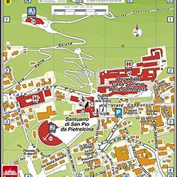 Mappa che mostra la posizione di Pietrelcina e San Giovanni Rotondo in Italia
