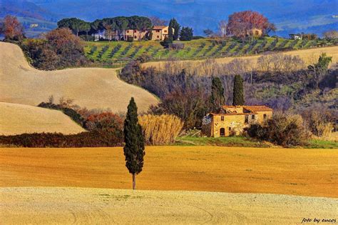 Foto della campagna toscana