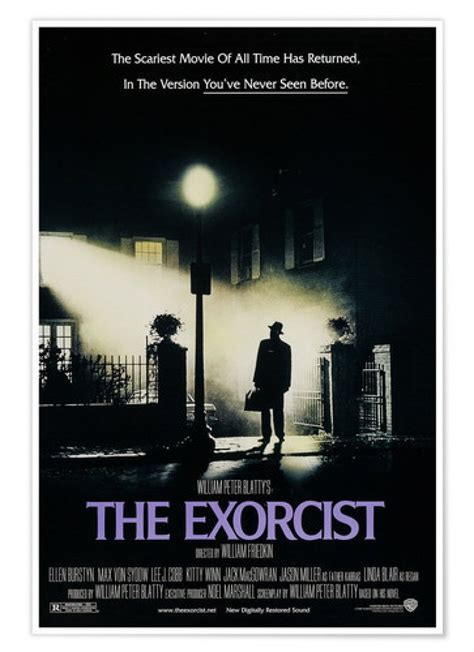 Locandina del film L'Esorcista di William Friedkin