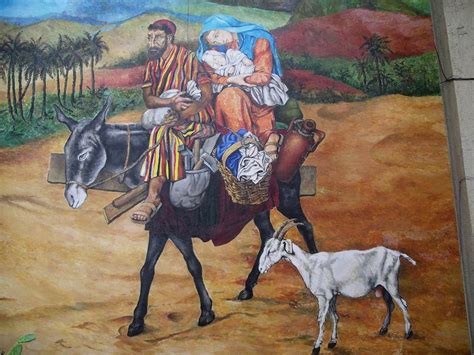 Renato Guttuso mentre dipinge la Fuga in Egitto al Sacro Monte di Varese