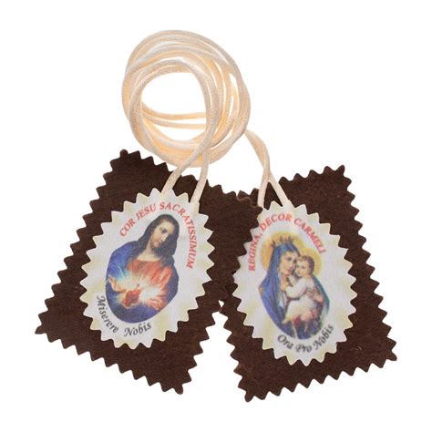 Iconografia dell'apparizione della Madonna del Carmelo a San Simone Stock con la consegna dello scapolare