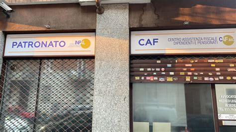 Mappa delle sedi del CAF Patronato nella provincia di Torino