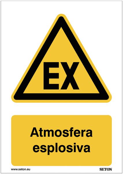 Simbolo di pericolo per atmosfera esplosiva
