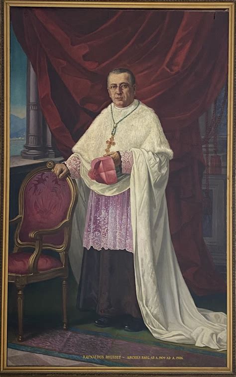 Foto del sacello di Mons. Rinaldo Camillo Rousset