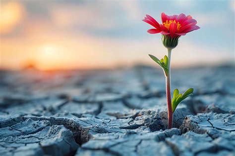 Immagine simbolica di speranza e resilienza di fronte alla sofferenza