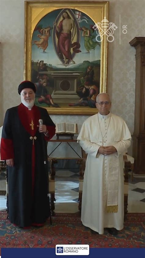Ritratto di Mar Gewargis III, Catholicos-Patriarca della Chiesa Assira dell'Oriente