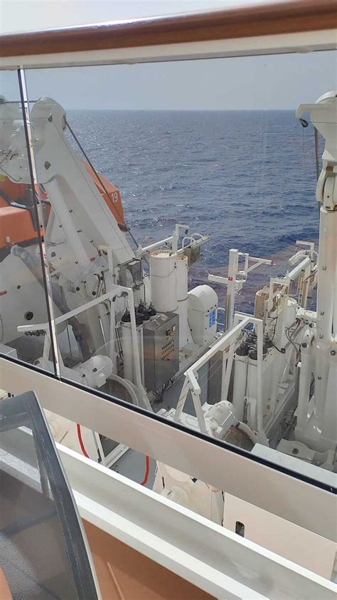 MSC Musica in navigazione con vista sul mare