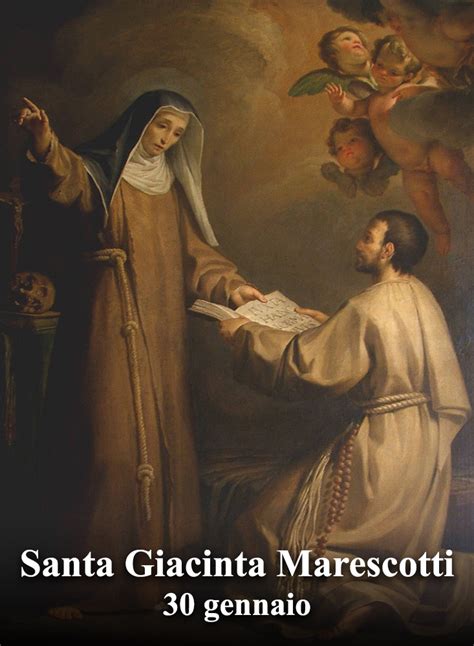 Ritratto di Santa Giacinta Marescotti, Clarissa del XVII secolo