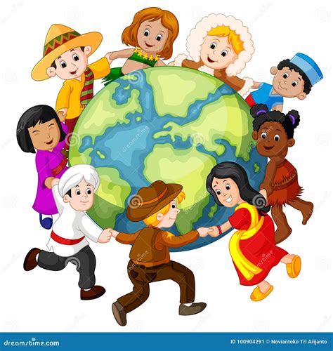 Mappamondo con persone che si tengono per mano, simboleggiando la cooperazione tra i popoli