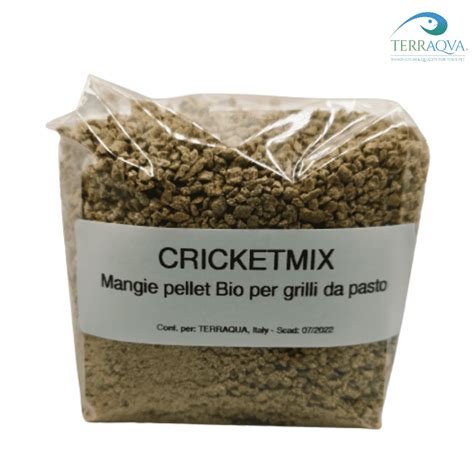 Confezione di mangime per grilli