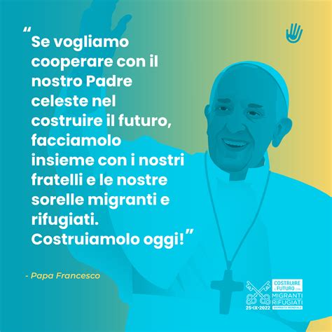 Infografica: I quattro verbi di Papa Francesco sui migranti (Accogliere, Proteggere, Promuovere, Integrare)