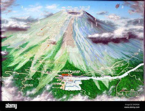 Mappa della regione del Monte Fuji e Hakone