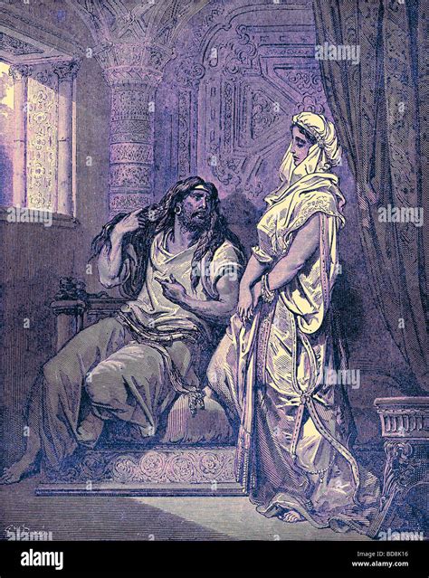 Illustrazione biblica di Shimshon (Sansone)