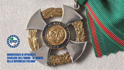 Medaglia dell'Ordine al Merito della Repubblica Italiana