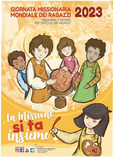Infografica che illustra le tre dimensioni dell'azione missionaria di Missio: animazione, cooperazione, formazione