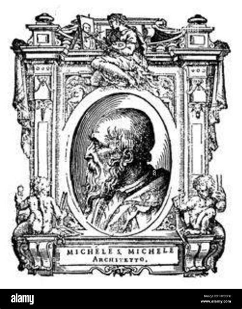 Ritratto di Michele Sanmicheli, architetto rinascimentale