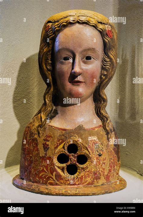 Busto reliquiario di Santa Orsola, esempio di scultura gotica senese