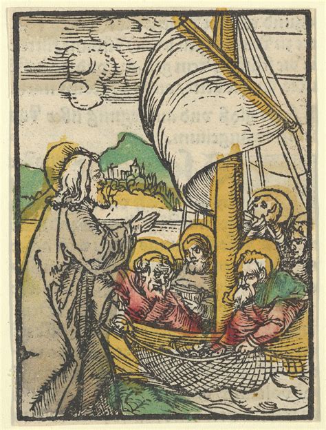Illustrazione della barca di San Pietro in tempesta