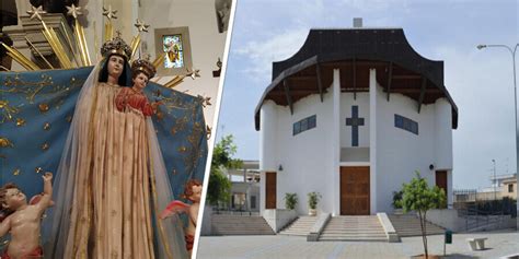 Statua della Madonna del Cielo venerata nella Parrocchia di Santa Maria a Fondi
