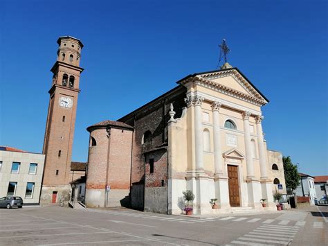 Ricostruzione storica dell'area di Legnago con l'antica Chiesa della Disciplina prima della sua demolizione per l'ampliamento stradale