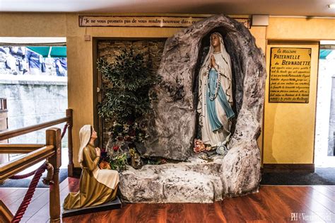 Mappa dei luoghi di Santa Bernadette a Lourdes