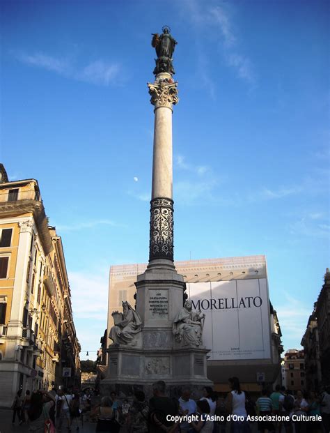 La Colonna dell'Immacolata a Piazza di Spagna, Roma